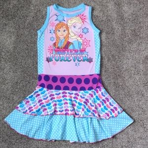 Beri Bee frozen upcycle dress size 6 7
